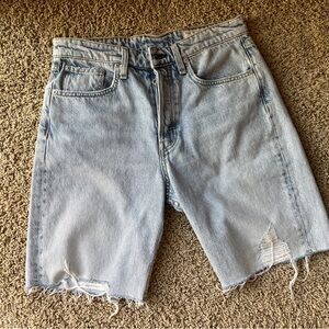 Rag & Bone denim Bermuda shorts